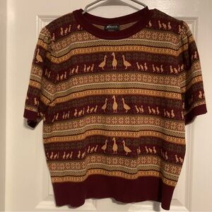 Modcloth Goose Sweater